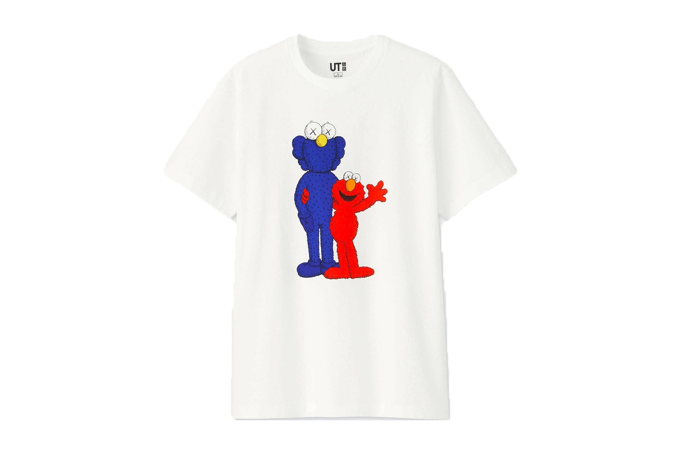 Uniqlo x Kaws x Sesame Street Mens Fashion Tops  Sets Tshirts  Polo  Shirts on Carousell